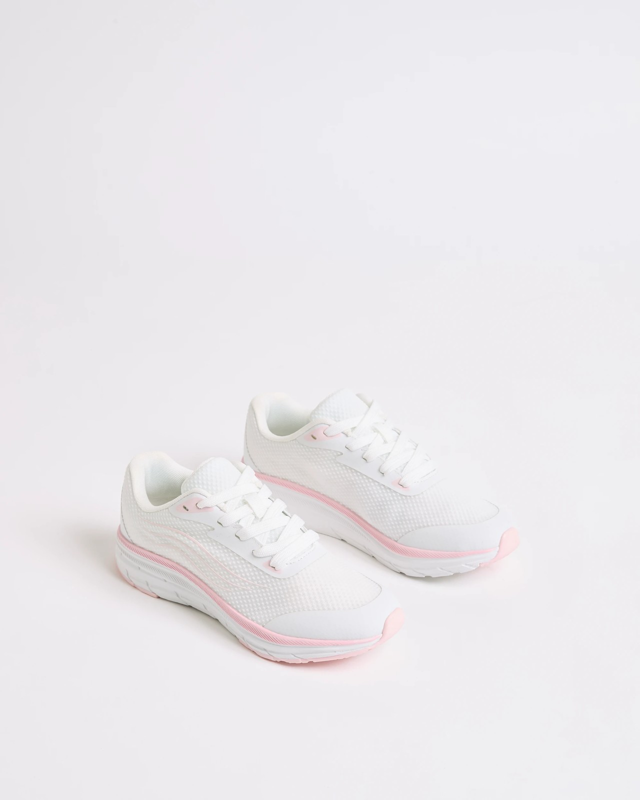 Back To School Runners - White / Pink  2 of 3