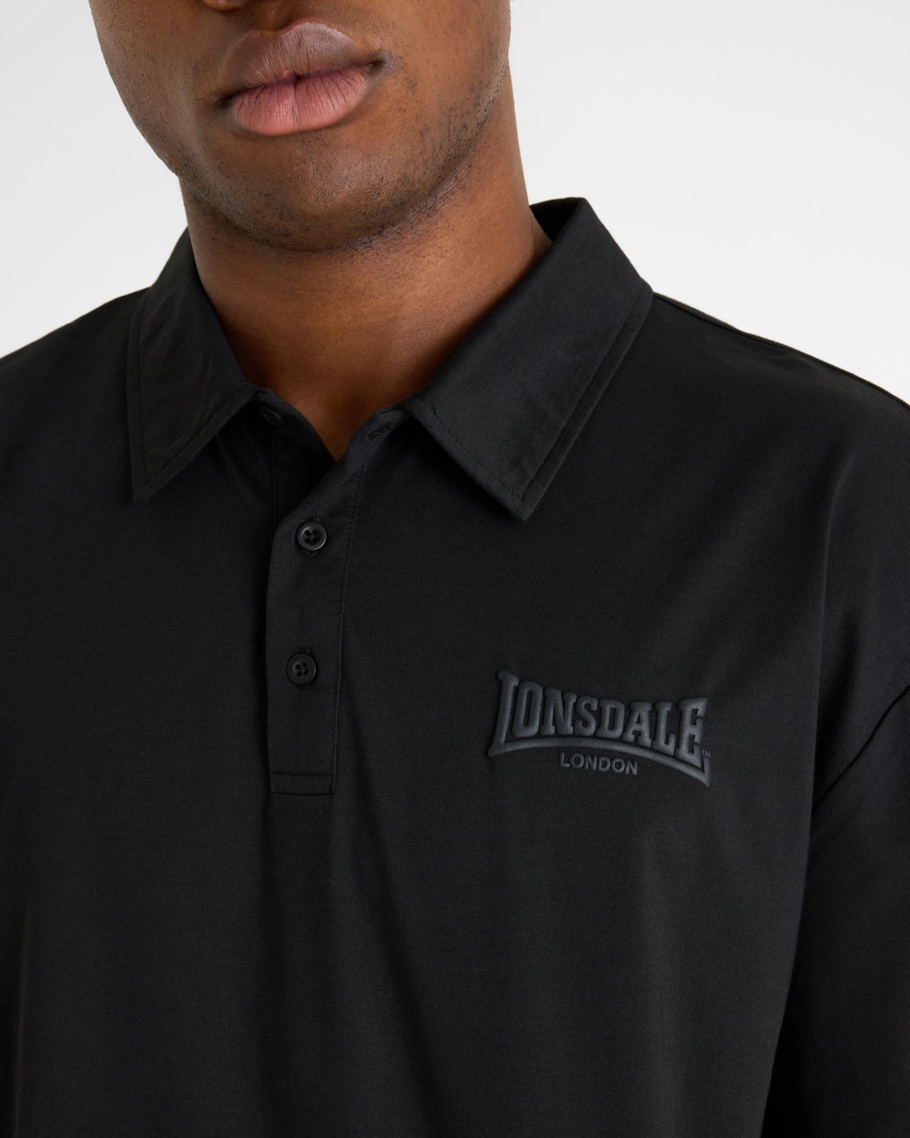 Lonsdale London Leisure Polo Top - Black 3 of 5