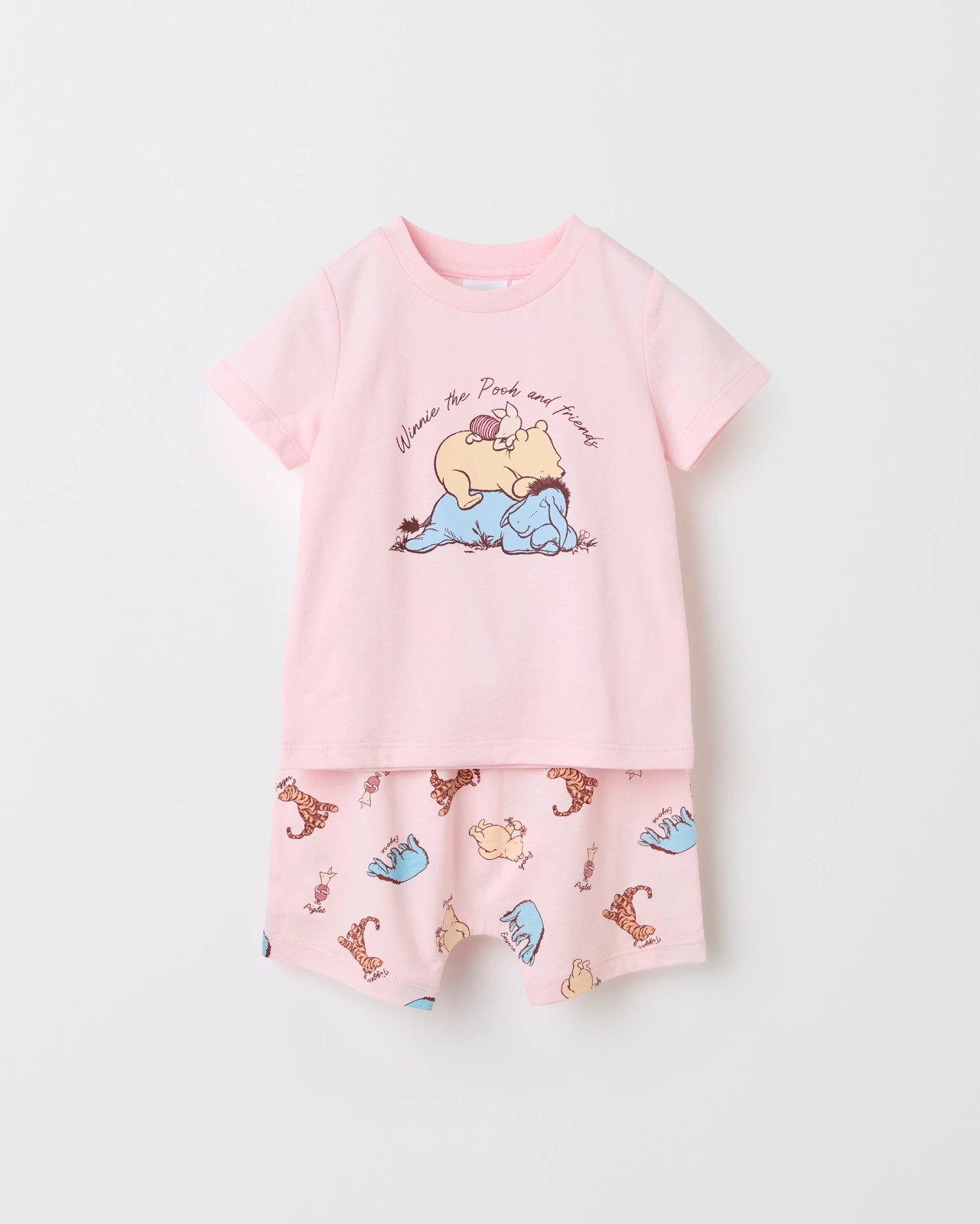 Licensed Disney Winnie The Pooh Australian Cotton Baby Pyjama Set 2 of 4