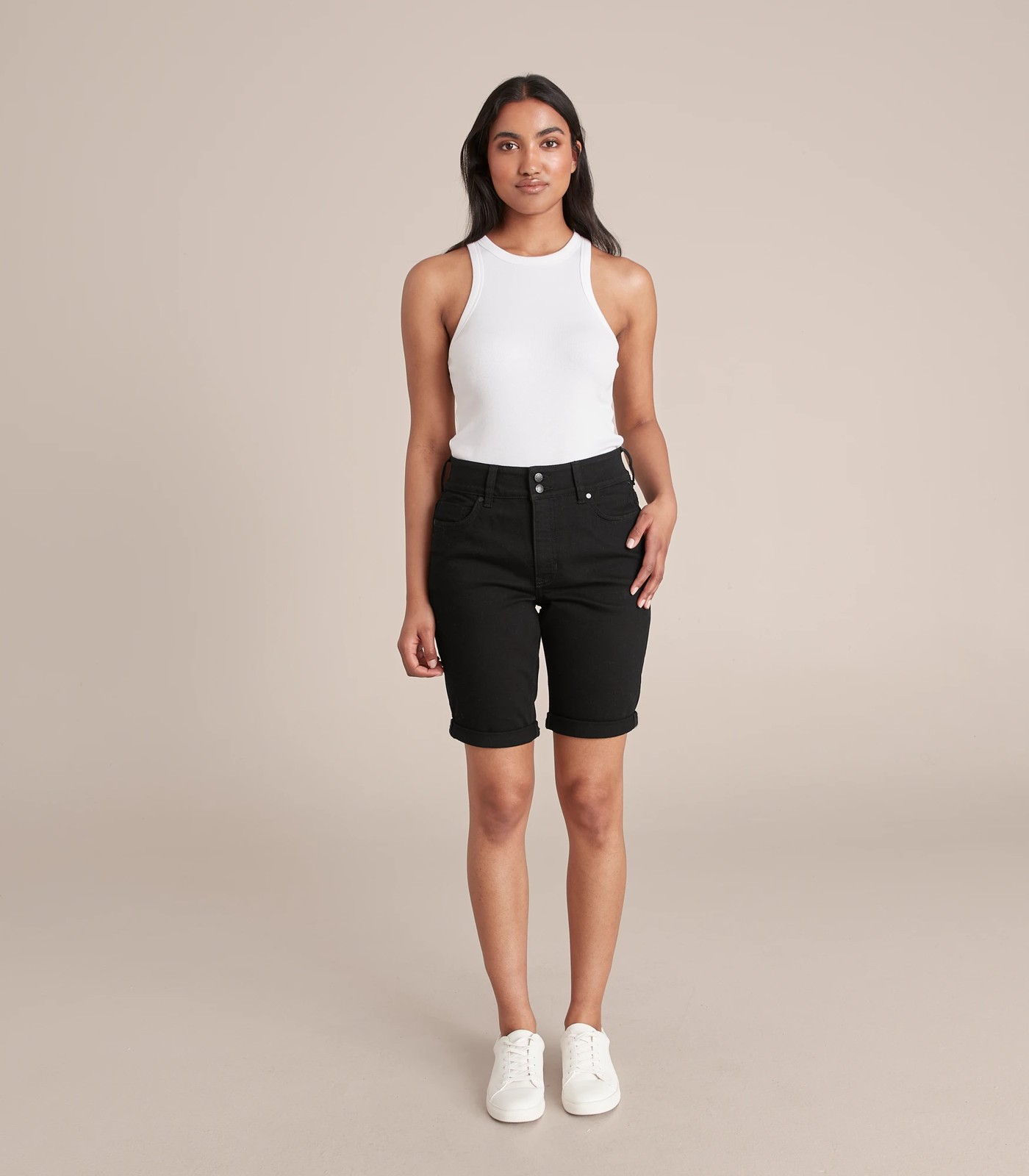 Shape Your Body Bermuda Denim Shorts 5 of 6