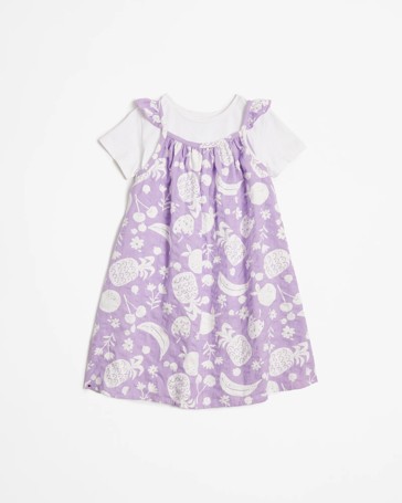 Seersucker 2 Piece Dress Set