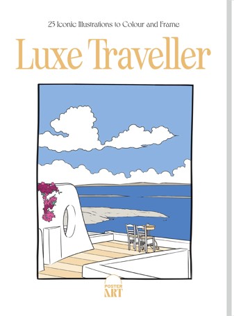 Luxe Traveller Poster Art - Book
