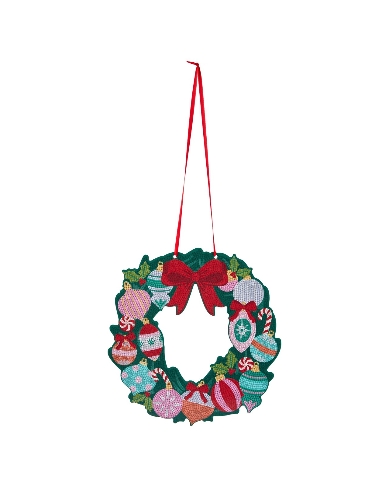 Anko Christmas Craft Gem Art Wreath 3 of 3