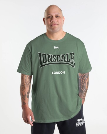Plus Size Active T-Shirt - Lonsdale London
