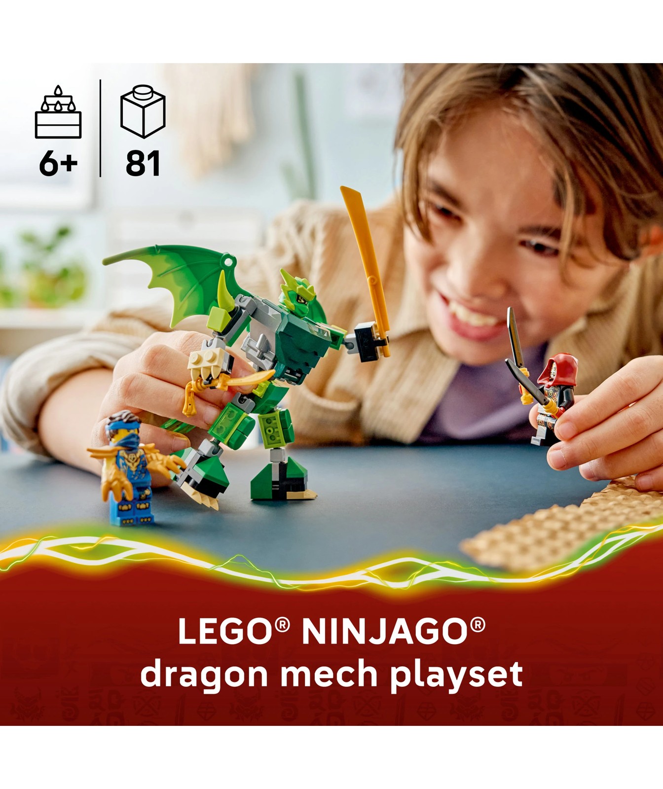 LEGO® NINJAGO Lloyd's Dragon Mech Battle Pack 71862 2 of 5