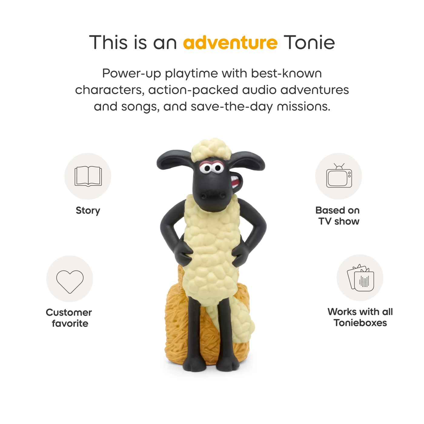 Shaun the Sheep - The Farmer's Llamas Tonie Audio Character 4 of 5