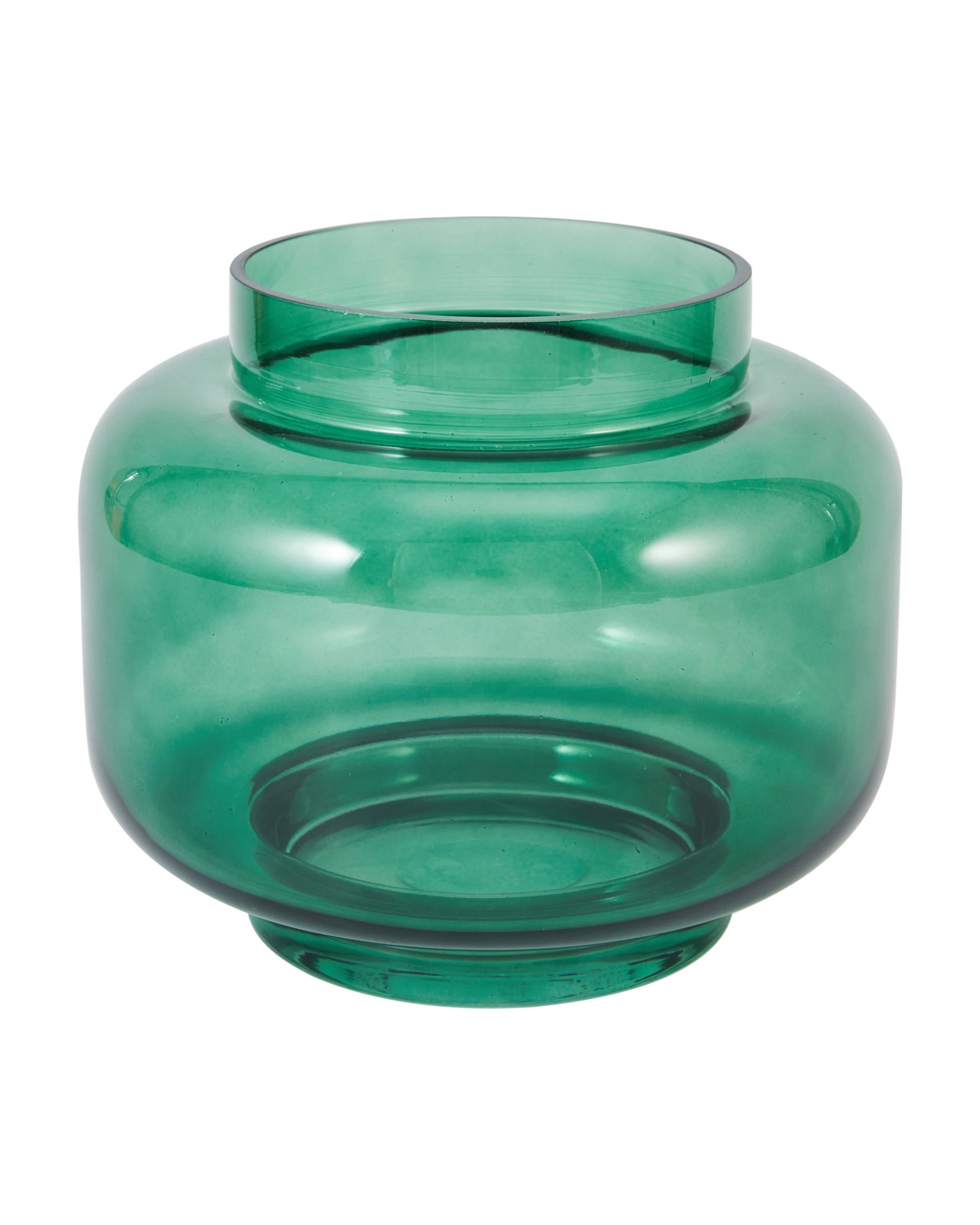 Anko Green Tiered Glass Vase 3 of 5