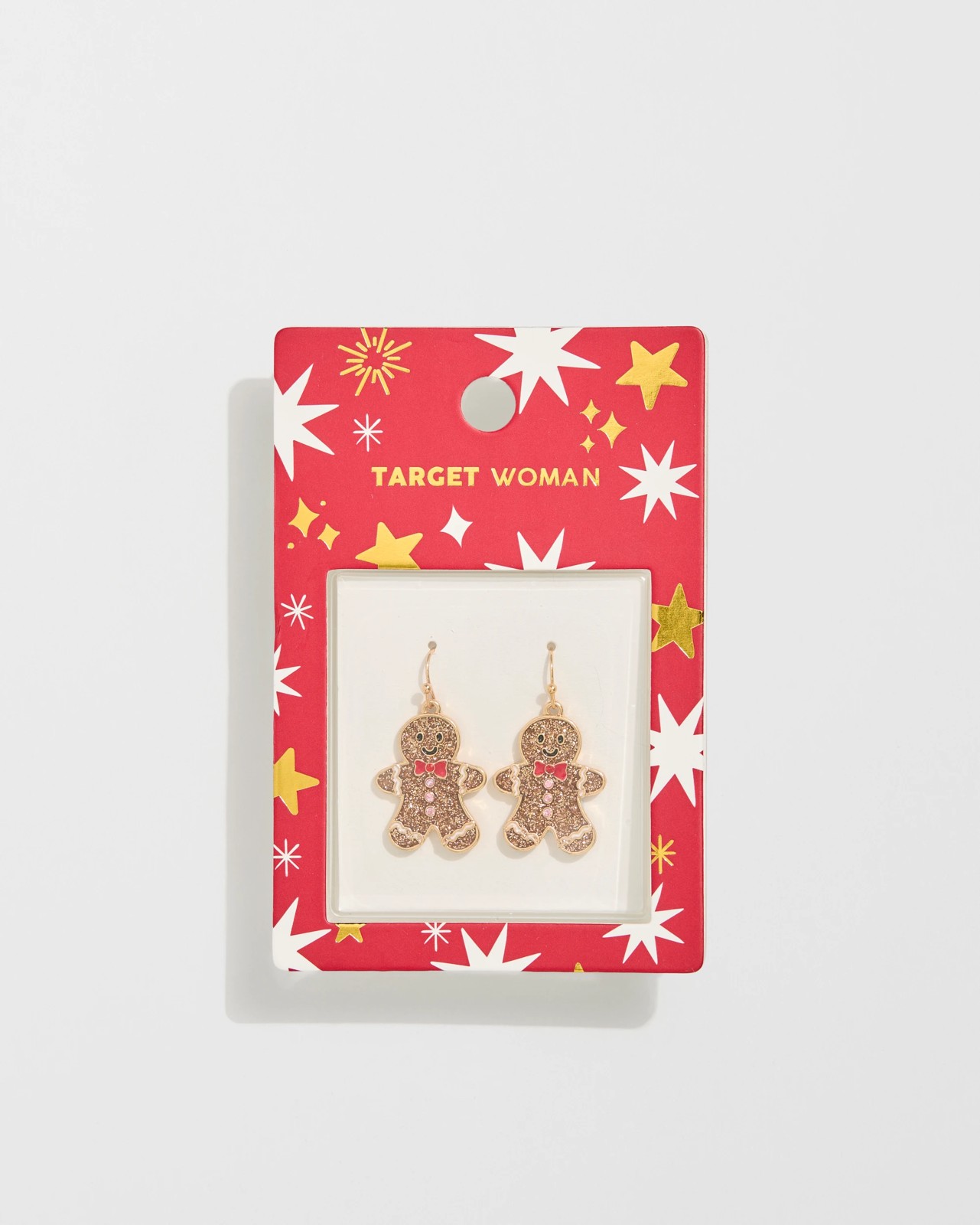 Christmas Gingerbread Drop Earrings 3 of 3
