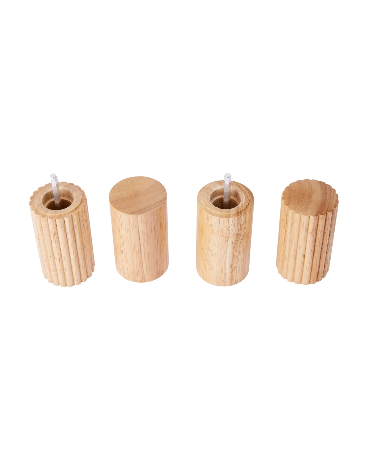 Anko 2 Pack Blonde Salt and Pepper Grinders 5 of 5