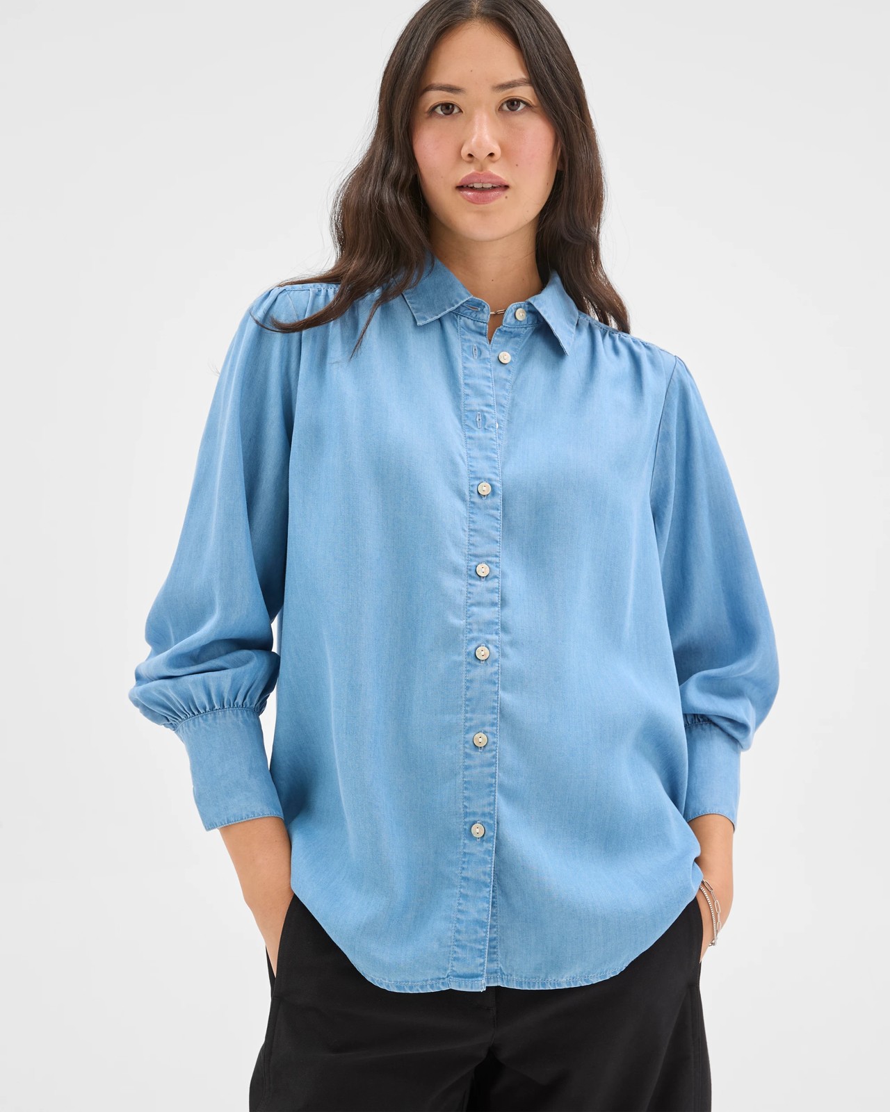 Soft Button Through Shirt 3 of 6