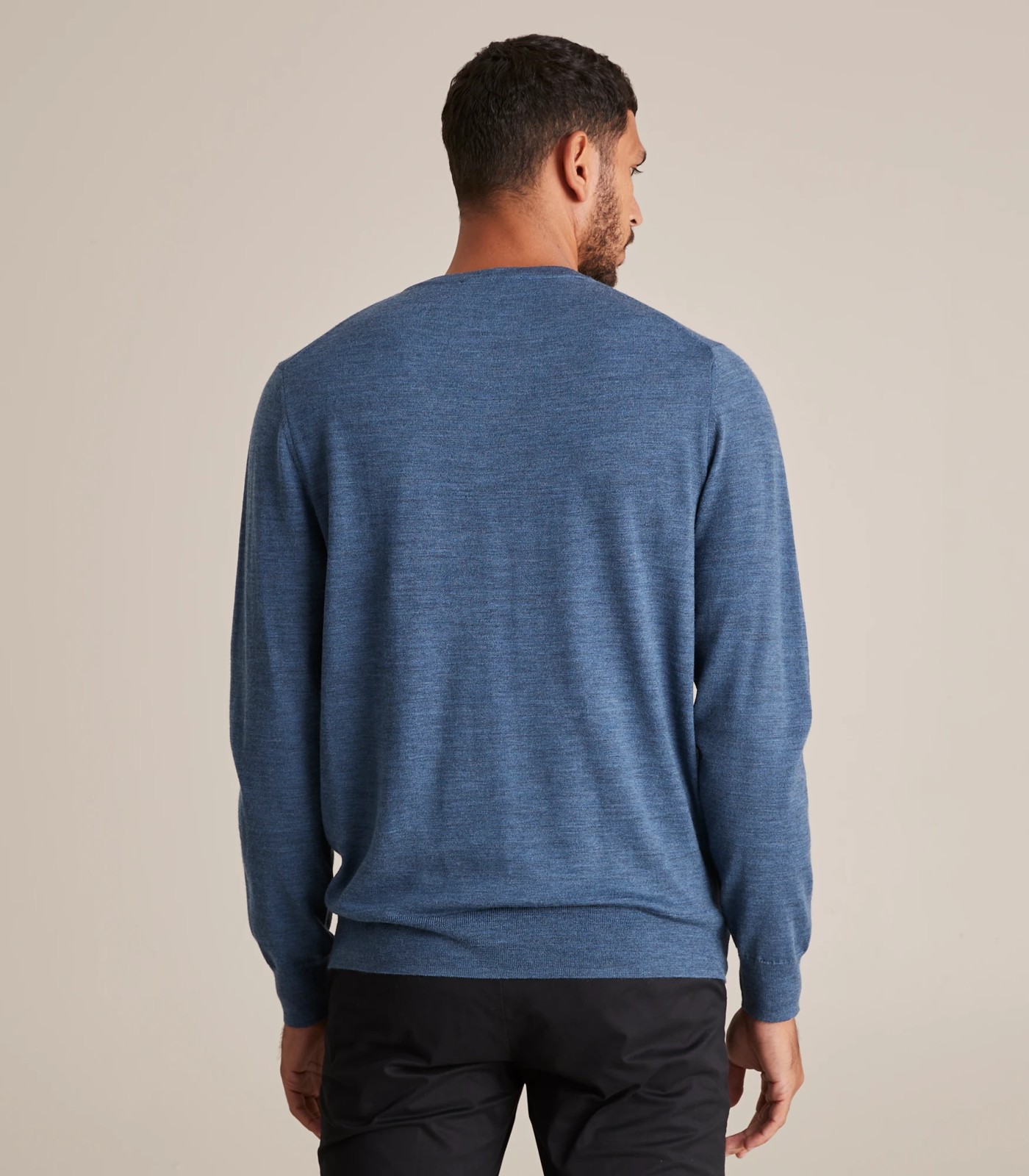 Preview Merino Wool Crew Neck Jumper 5 of 6