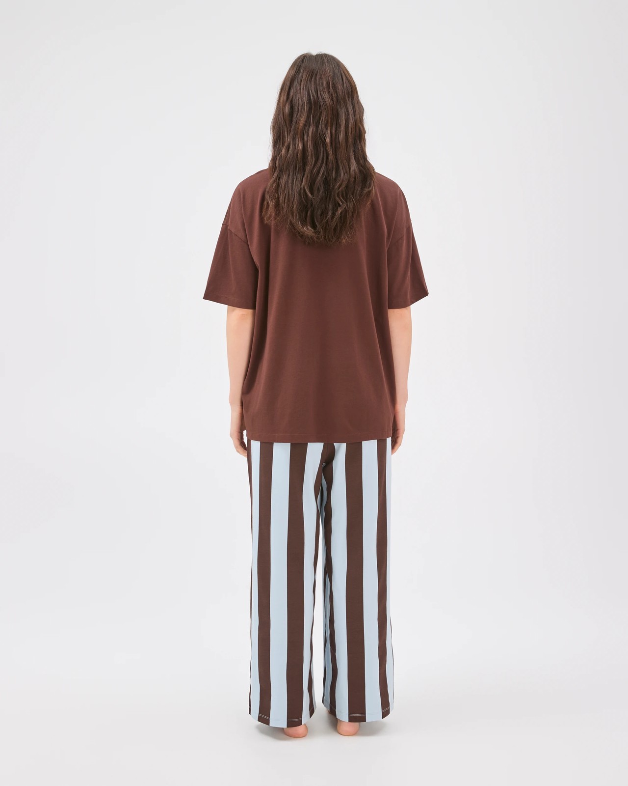 Lily Loves Australian Cotton Boyfriend Jersey Sleep T-Shirt - Brown Pancakes 6 of 6