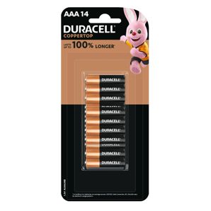 Duracell 14 Pack AAA Coppertop Alkaline Batteries