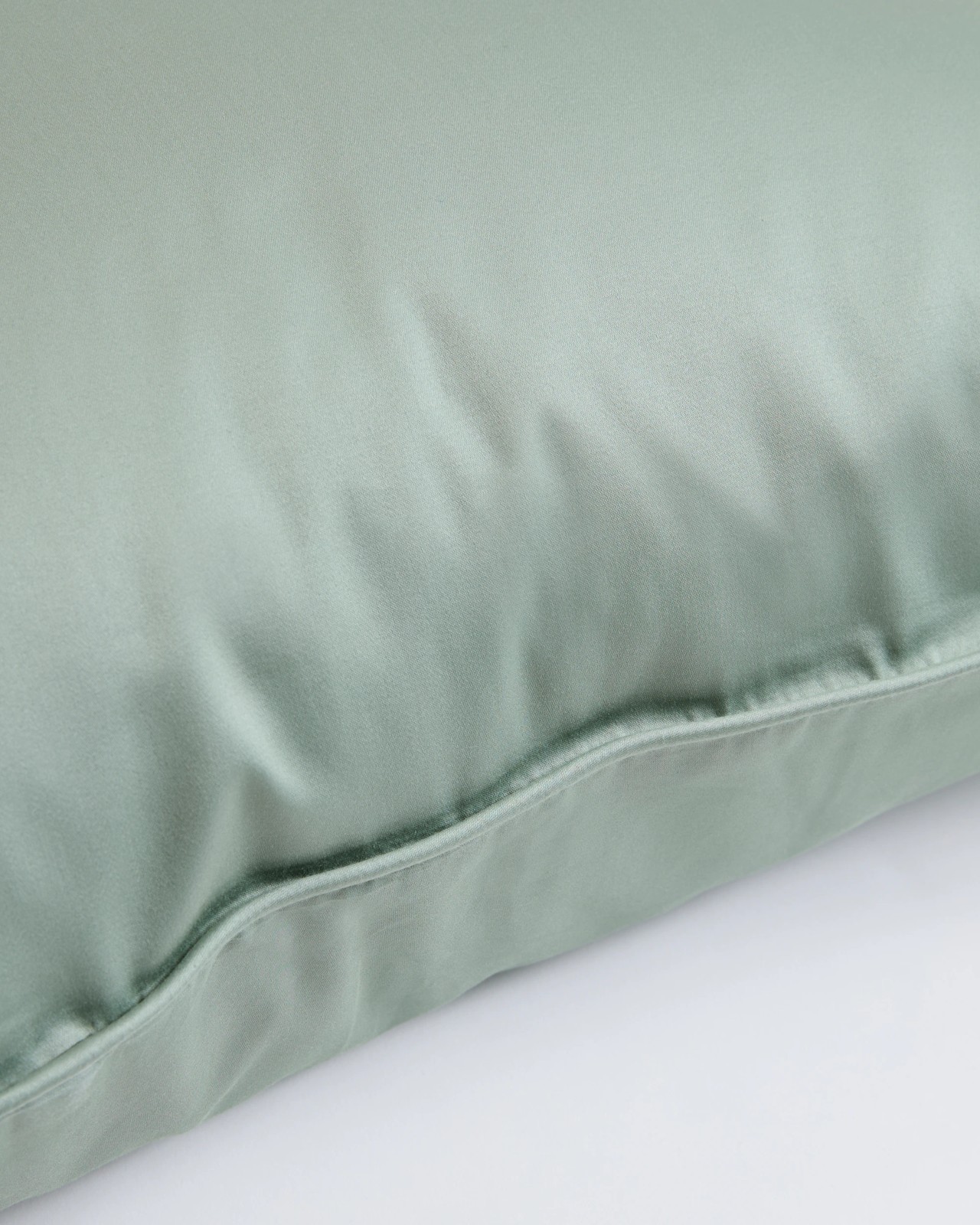 Luxury Egyptian Cotton European Pillowcase - Sage 2 of 3