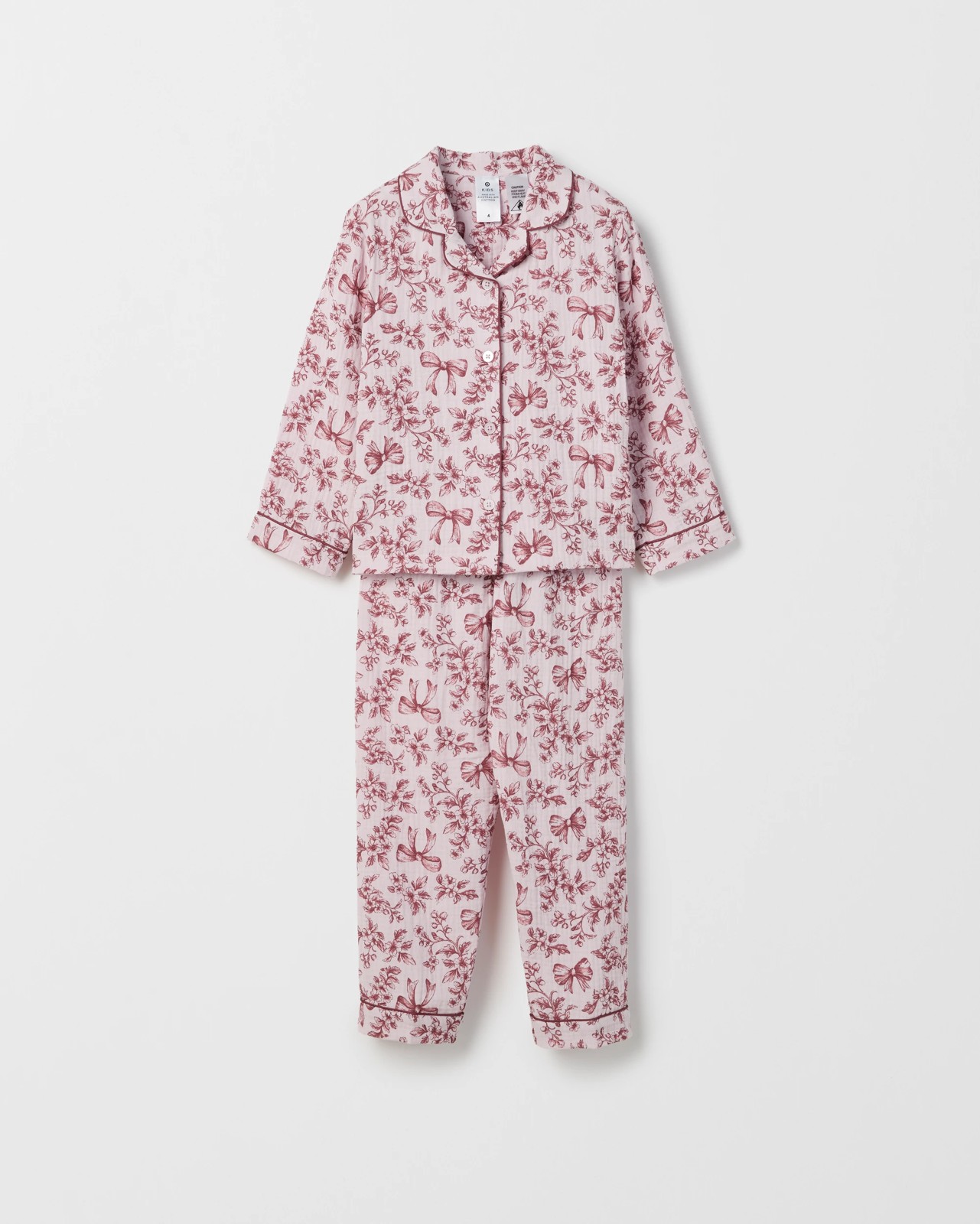 Family Matching Australian Cotton Mini Me Double Cloth Pyjama Set 5 of 6