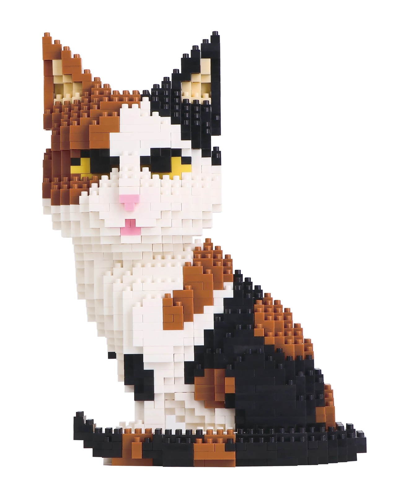 1158 Piece Mini Blocks Animal Series: Calico Cat 2 of 3