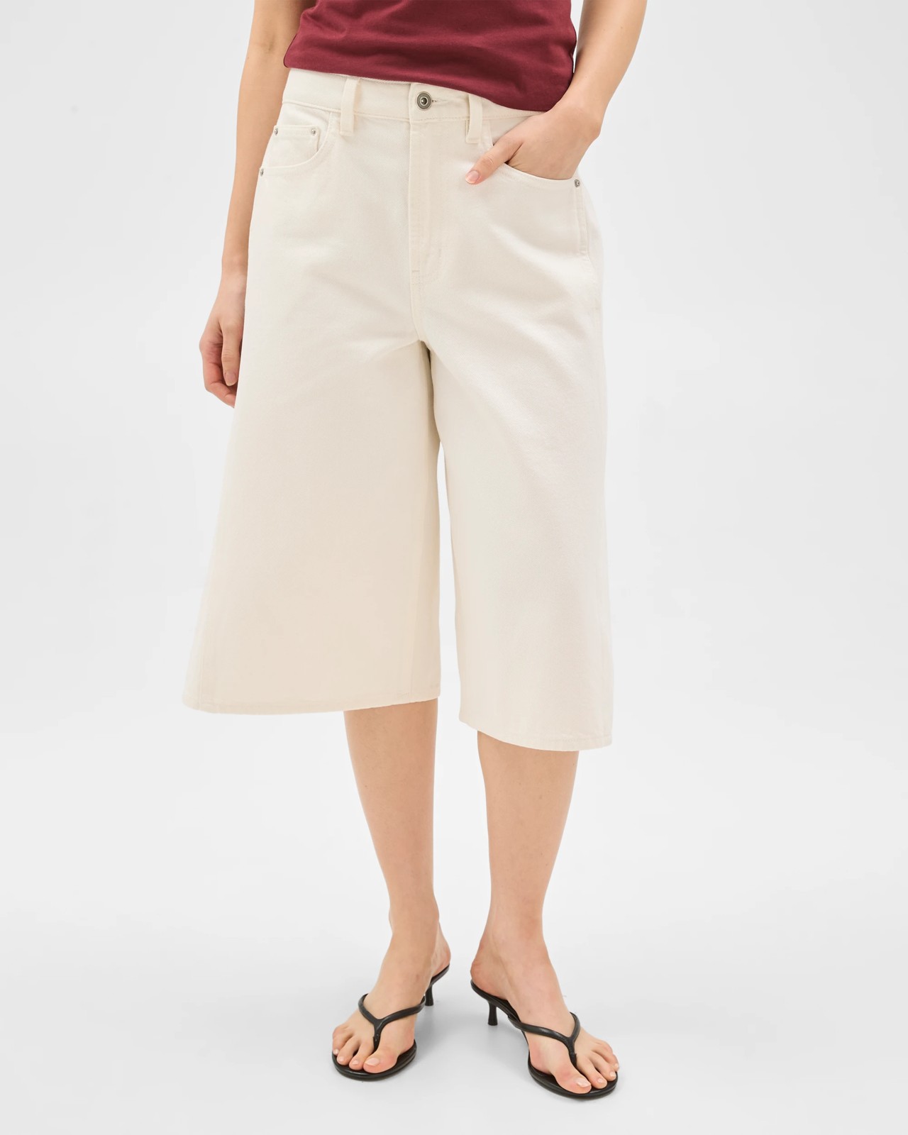 Lily Loves Longline Denim Bermuda Shorts 5 of 5