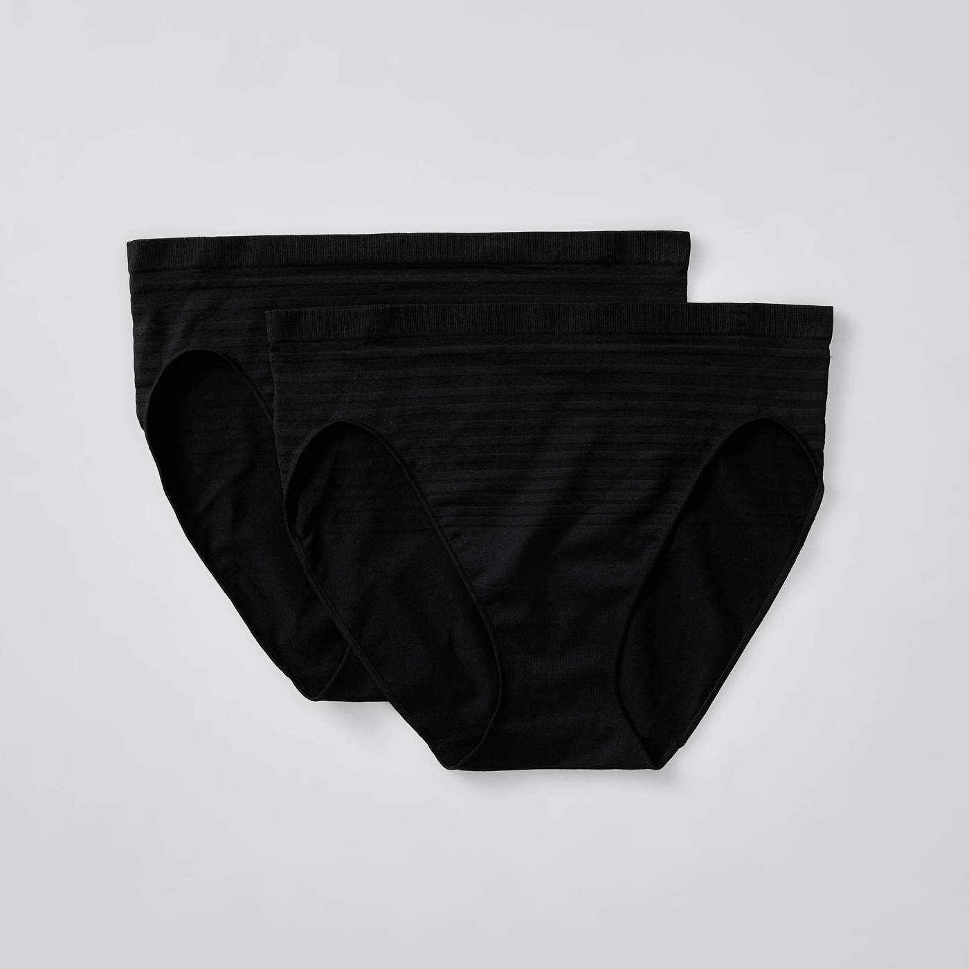 2 Pack Fuller Figure Seamfree High Cut Briefs; Style: LHF83608FF 4 of 4