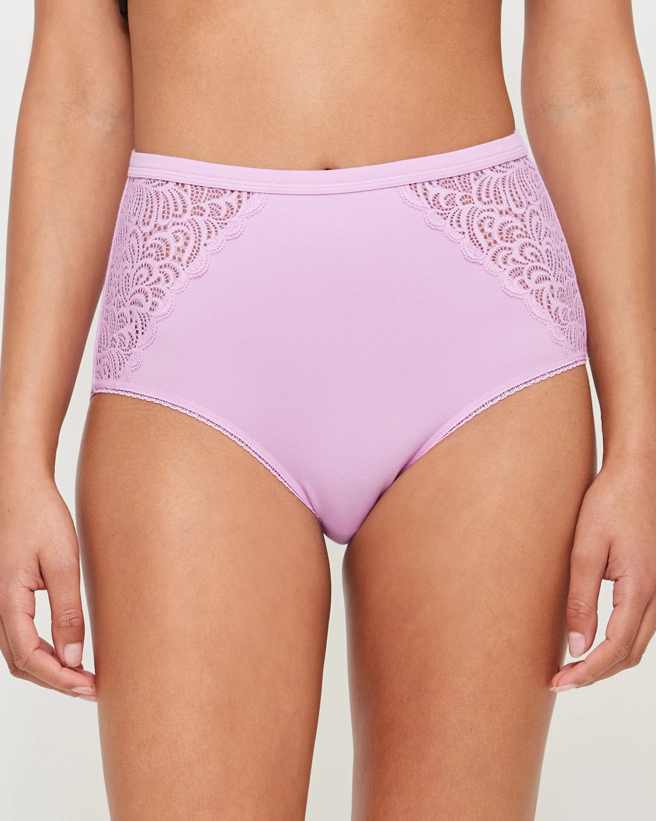 Full Brief Pink Organic Cotton Women's Underwear