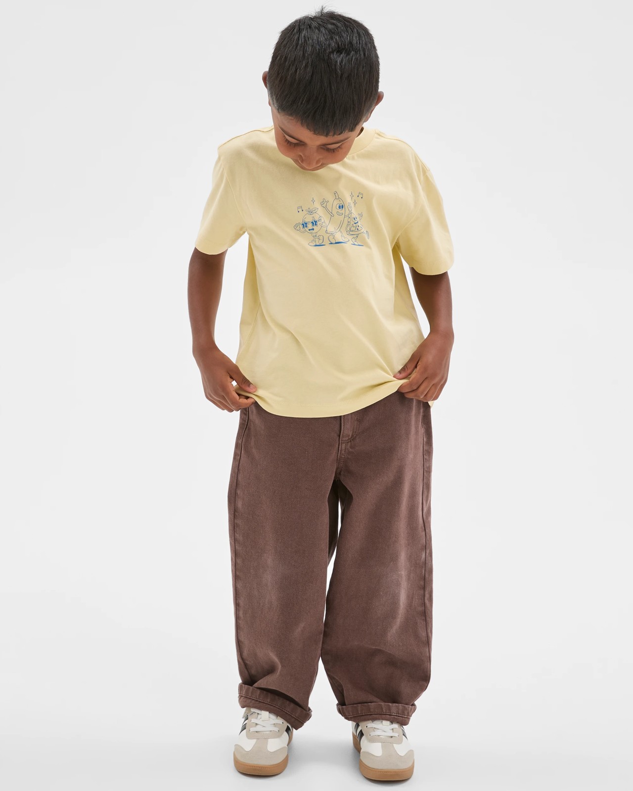 Australian Cotton Short Sleeve T-Shirt - Yellow 2 of 5