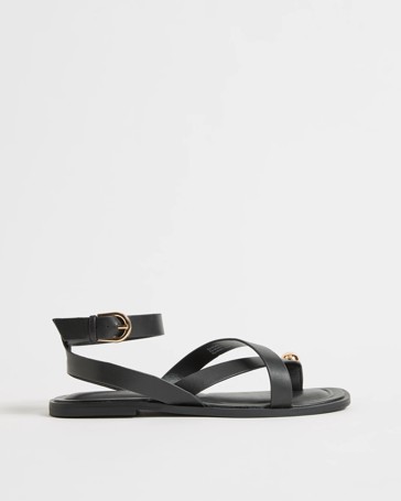 Chloe Toe Post Strappy Sandals