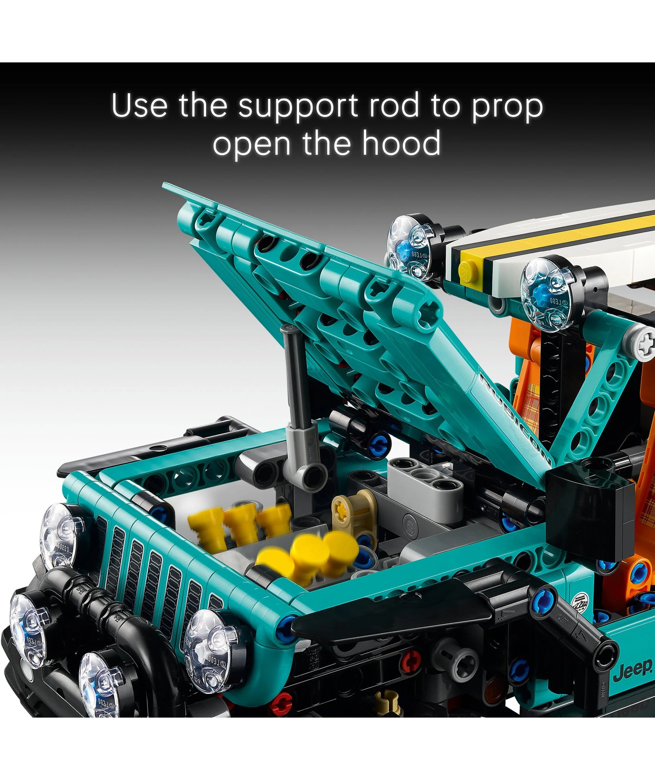 LEGO® Technic Jeep® Wrangler Rubicon SUV 42227 4 of 5