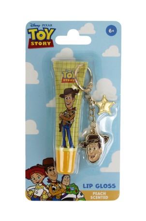 Disney Pixar Toy Story Lip Gloss Keychain 12ml - Peach Scented