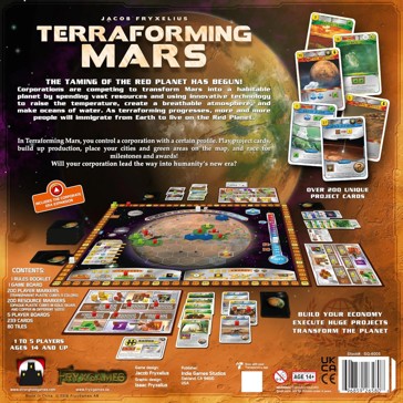 Terraforming Mars Strategy Board Game