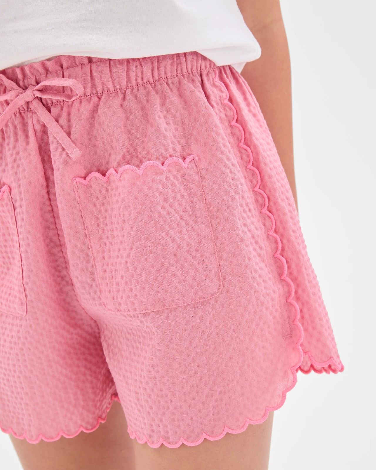 Cotton Blend Woven Shorts 3 of 6