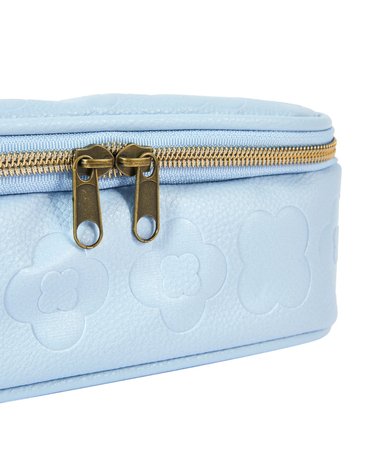 Anko Zip Top Pencil Case - Blue 3 of 6