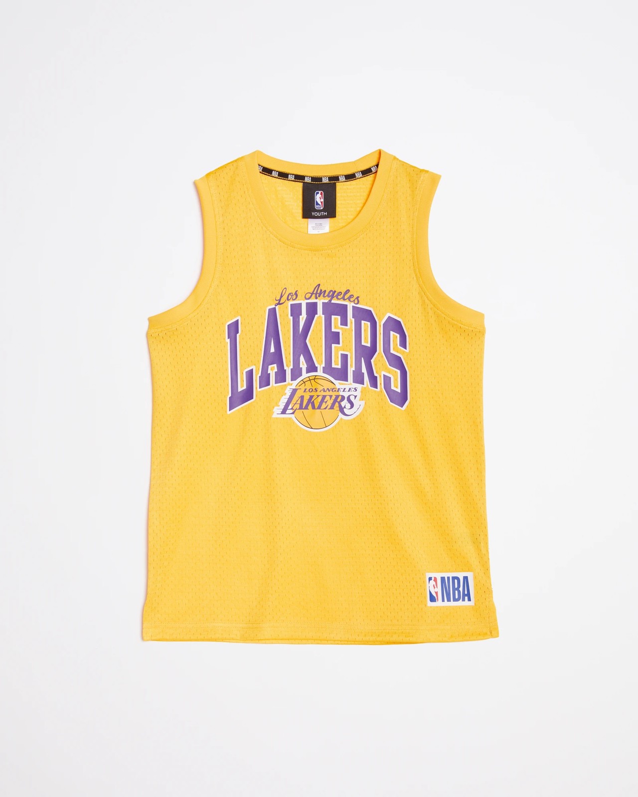 Buy the NBA Women Yellow Lakers Jersey LG