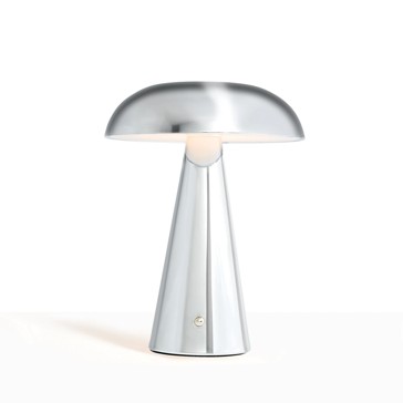 Anko Amiri Portable Rechargeable Lamp - Chrome