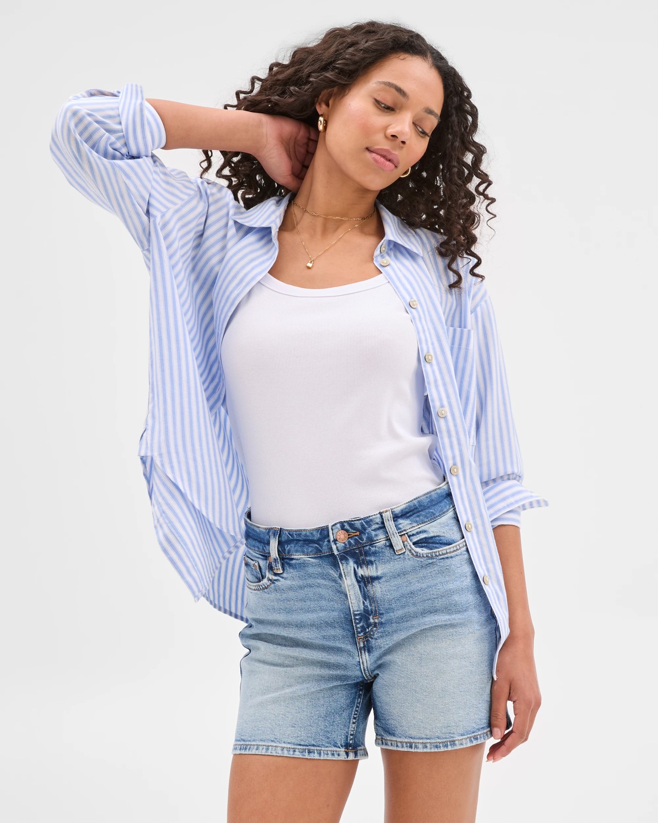 Classic Denim Shorts 3 of 5