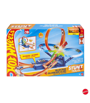 Hot Wheels Stunt Tracks Mid-Air Crash Playset