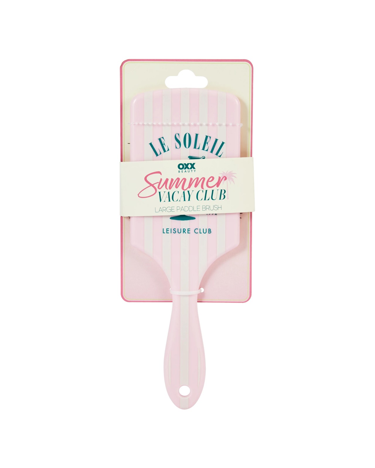 OXX Cosmetics Summer Vacay Club Large Paddle Brush - Pink 4 of 4