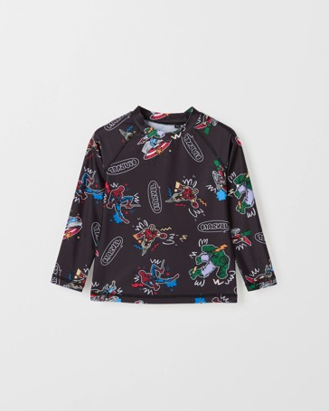 Marvel Long Sleeve Swim Rash Vest
