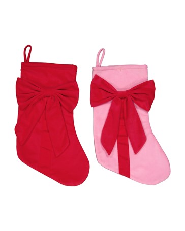 Anko Bow Stocking - Assorted