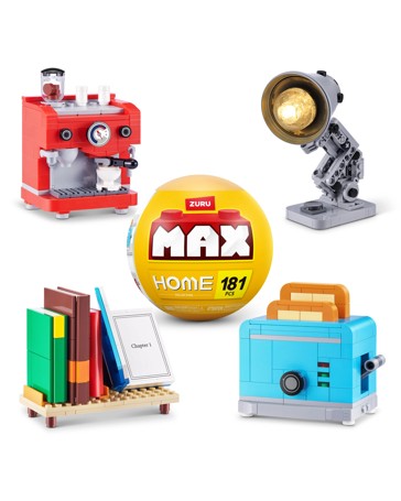 Max Build More Premium Home Building Bricks Collection By Zuru - Assorted