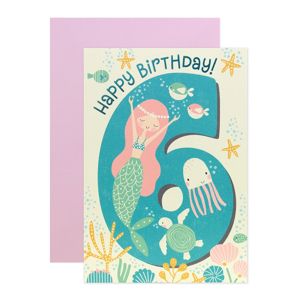 Connections from Hallmark 6th Birthday Card - Sea Icons product image