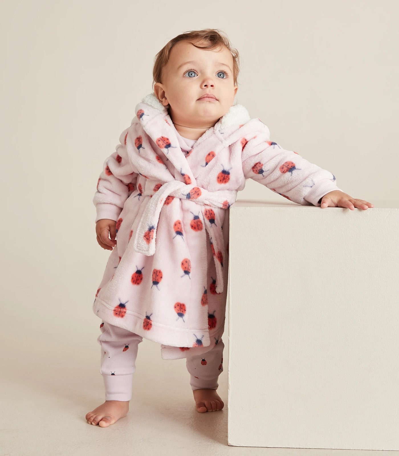 Baby Ladybug Fleece Dressing Gown Target Australia