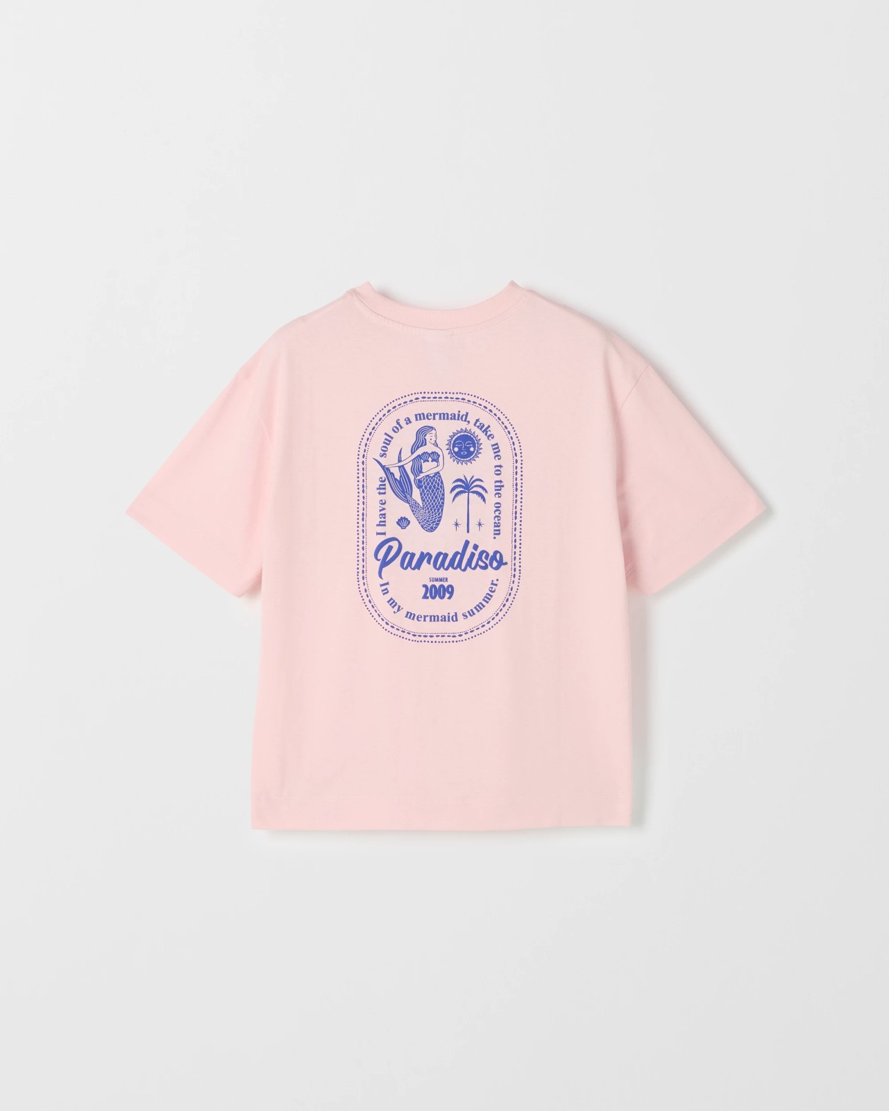 Australian Cotton Oversized T-Shirt - Mermaid Pink 3 of 3