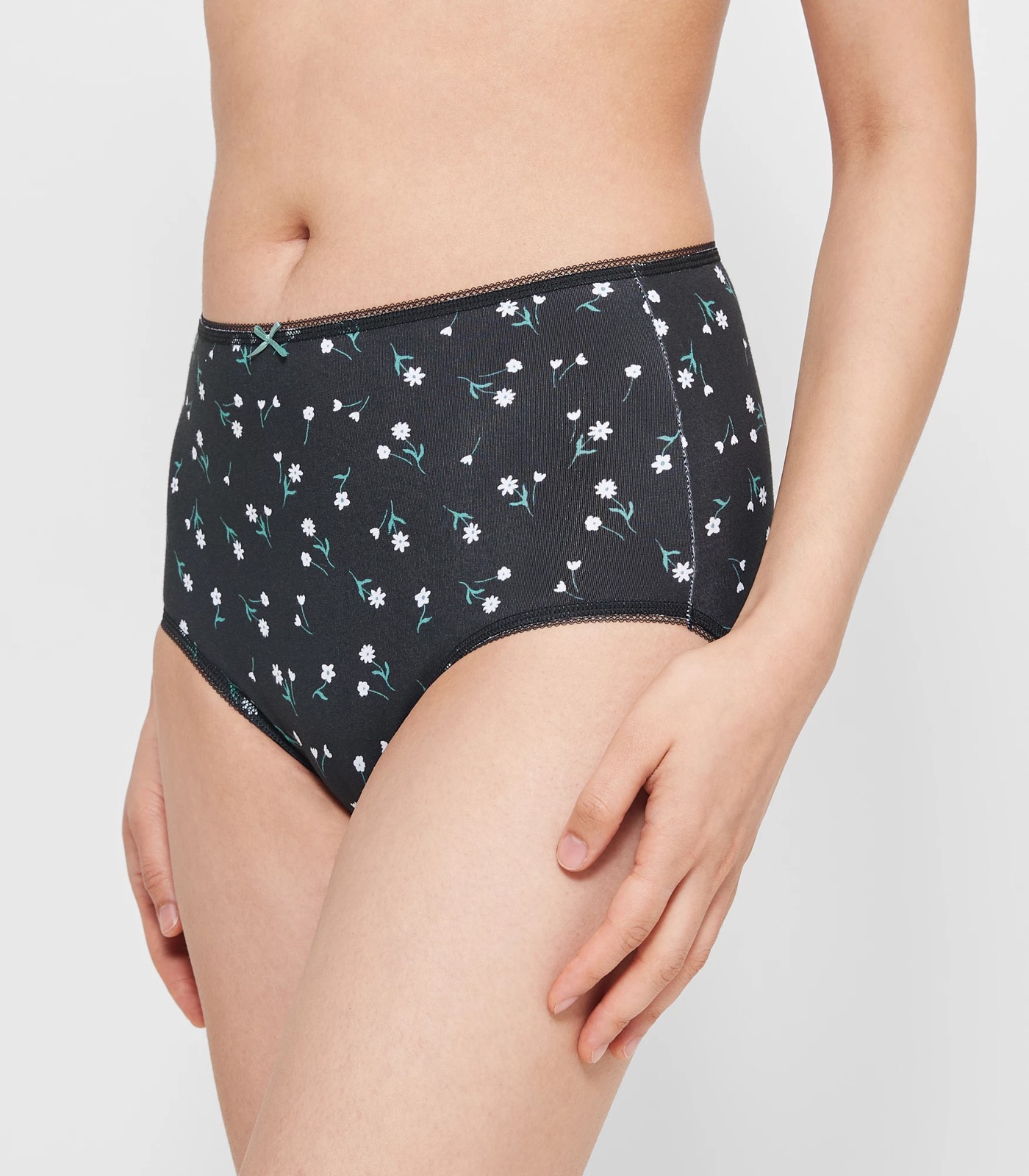 5 Pack Cotton/Elastane Full Briefs 3 of 5