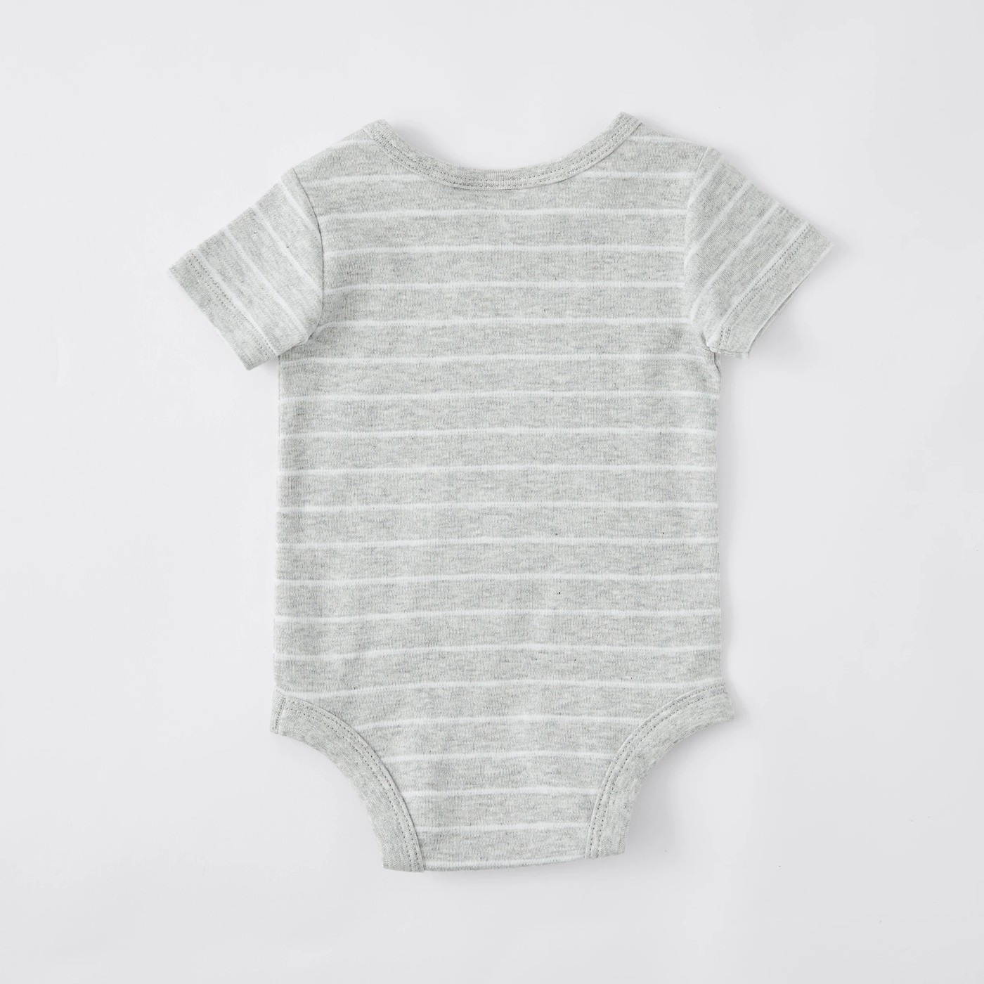 Baby Organic Cotton Stripe Bodysuit  4 of 4