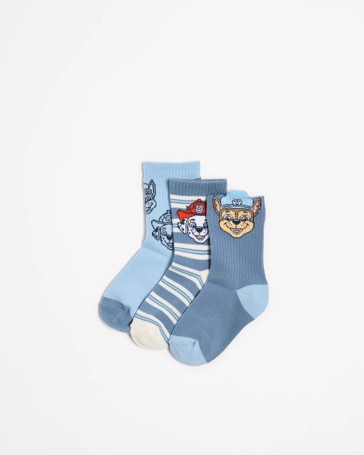 PAW Patrol Boys Crew Socks - 3 Pack