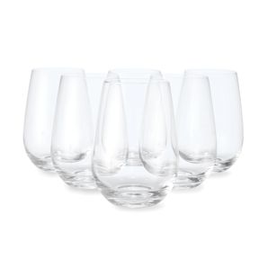 Anko 6 Vino Stemless Glasses