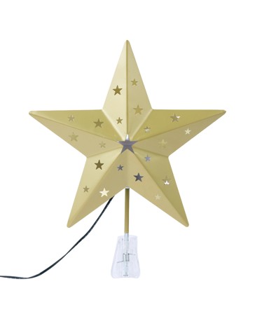 Anko Battery Operated Projection Star Tree Topper