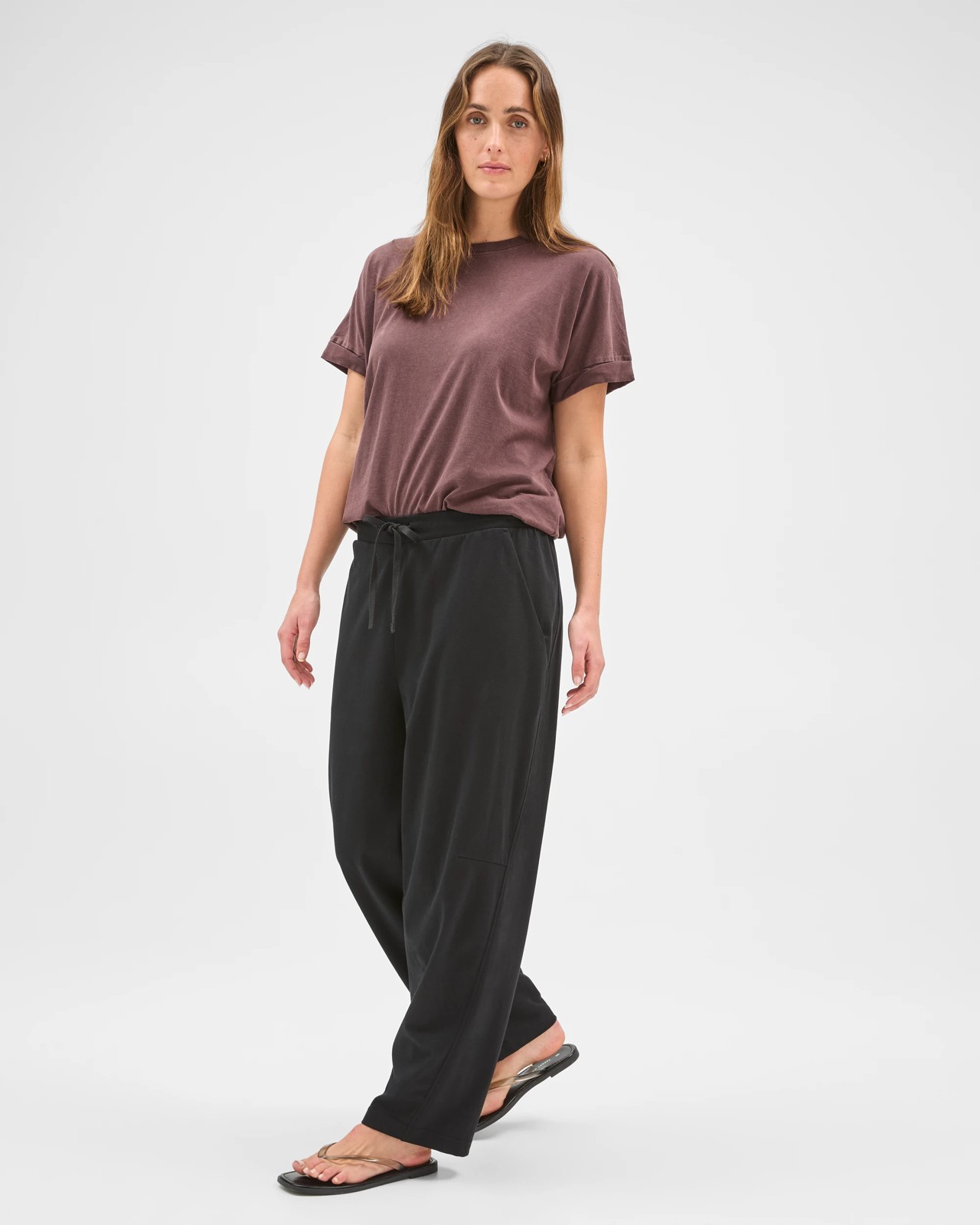 Australian Cotton Double Jersey Tapered Pants 4 of 5