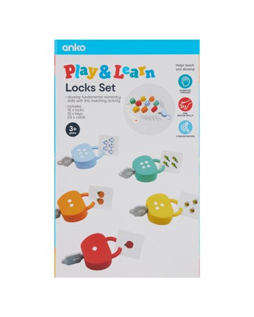 Anko Play & Learn Locks Set