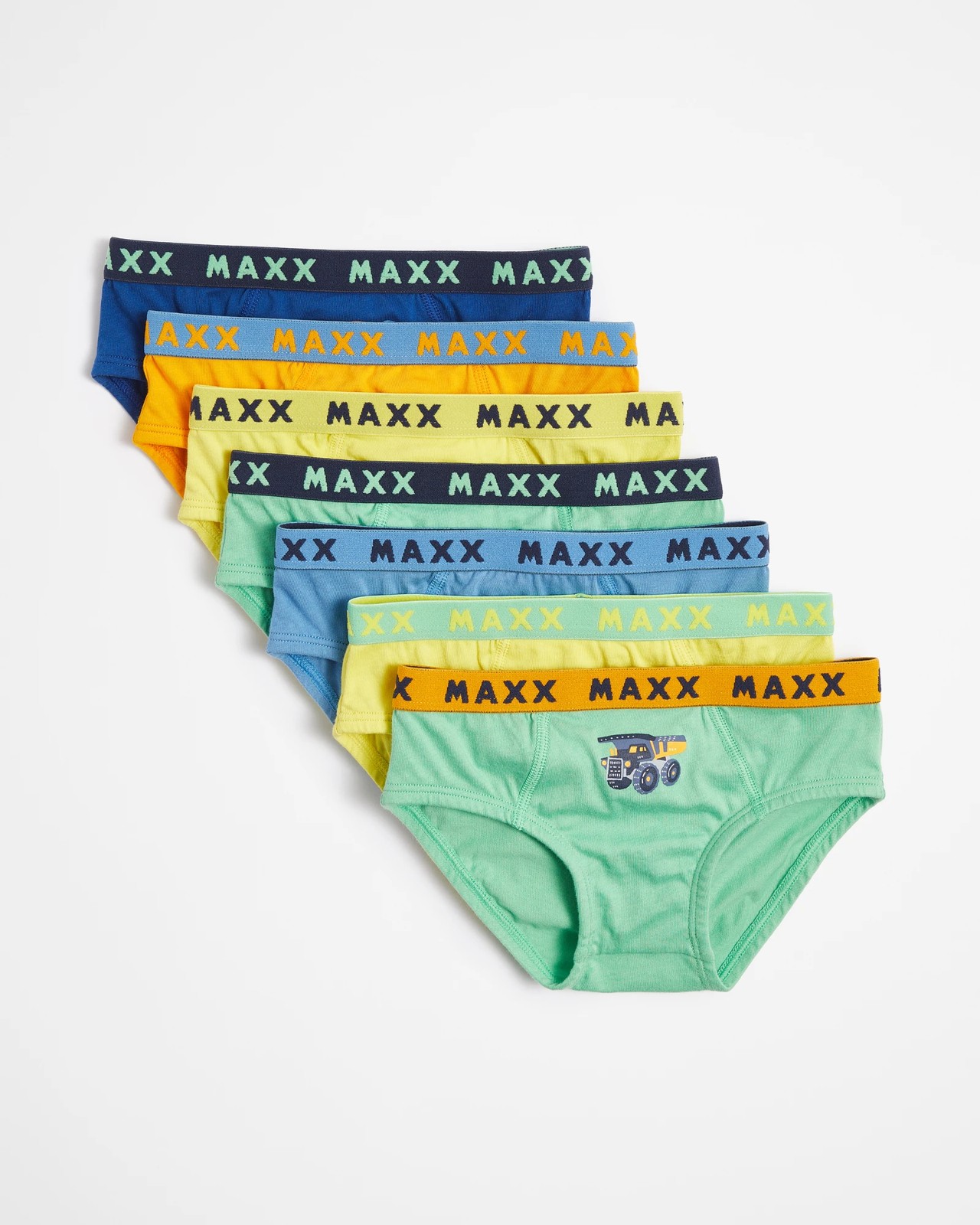 Boys Briefs 7 Pack - Maxx - Multi