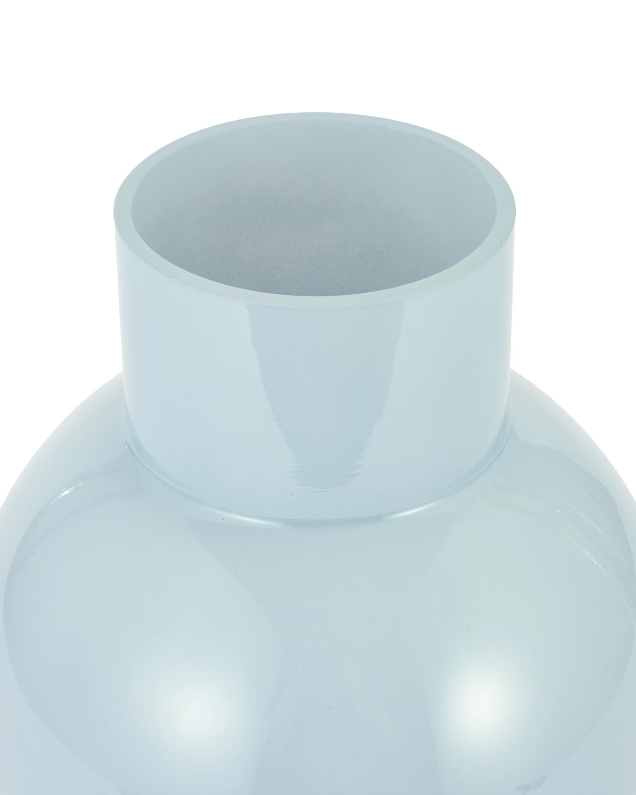 Anko Blue Tiered Rounded Glass Vase 4 of 5
